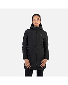 Ladies Hooded Downtown Puffer Seal Parka