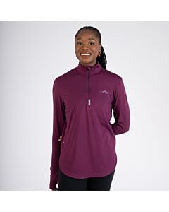Ladies Corefit 1/4 Zip Top