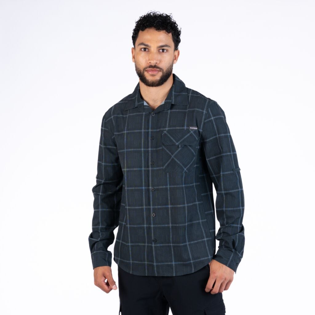 Men's Highland Long Sleeve Check Shirt - First Ascent