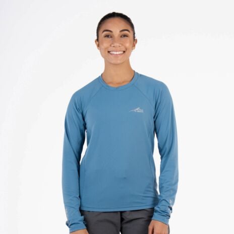 Ladies Helio Long Sleeve Sun Top