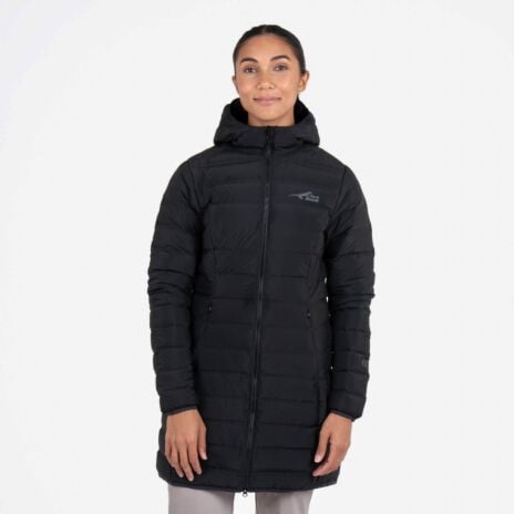 Ladies Hooded Downtown Puffer Seal Parka