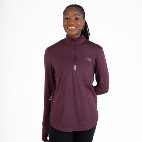 Ladies Corefit 1/4 Zip Top