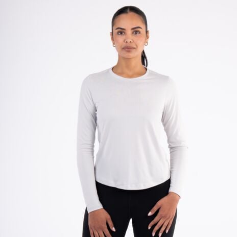 Ladies Corefit Crop Longsleeve