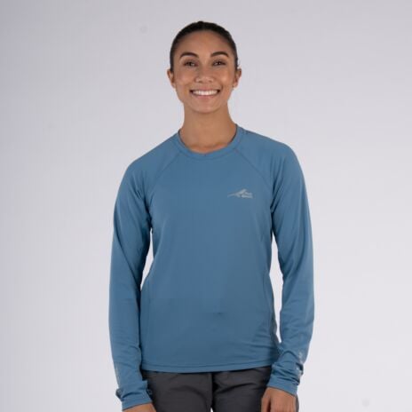 Ladies Helio Long Sleeve Sun Top