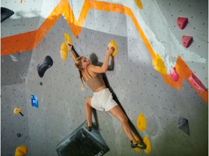 Bloc 11 Indoor Climbing Competition - First Ascent