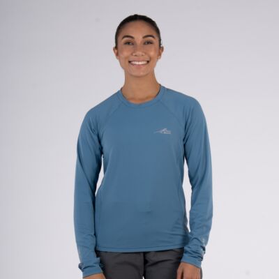 Ladies Helio Long Sleeve Sun Top