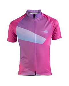 Girls Ombre Pastel Cycling Jersey
