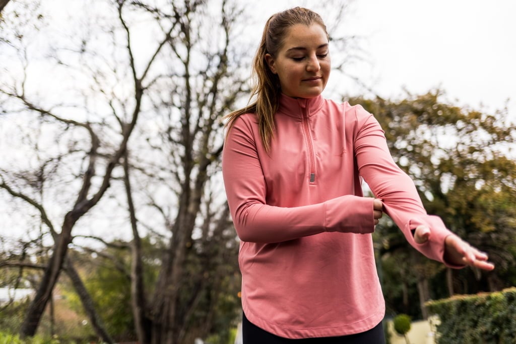 Ladies Corefit 1/4 Zip Top