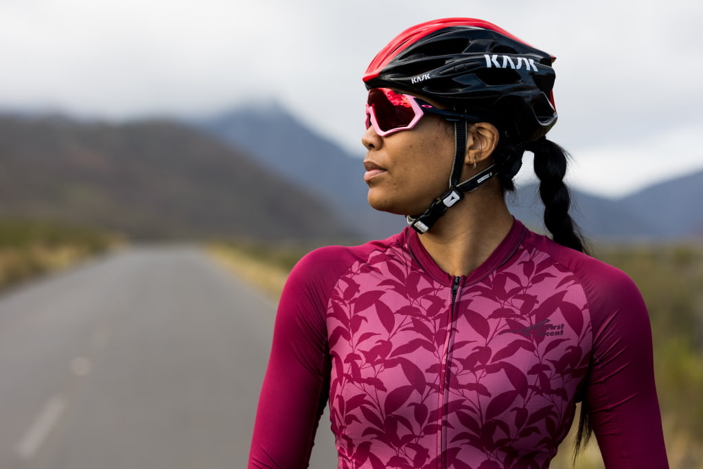 Ladies Triumph Long Sleeve Cycling Jersey