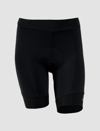 First Ascent Ladies Pro-Elite cycling shorts in black colourway