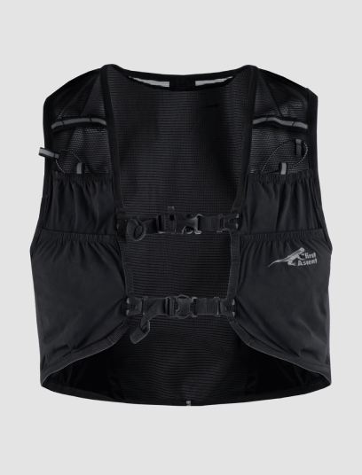 Hydration Vest 5l First Ascent Hydration Vest in 5 litres in black colourway