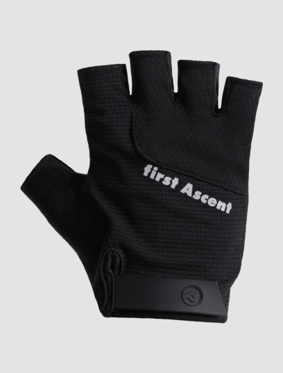 First Ascent Cadence cycling glove in black colourway